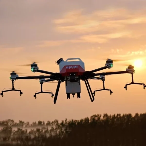 ⁦2025New الطائرة بدون طيار التحكم عن بعد البخاخ رش الذرة طائرة زراعية توفر ألياف الكربون 70 طائرة بدون طيار للمزارع المائية⁩ - الصورة ⁦2⁩