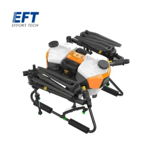 EFT G20 V2.0 22L 22KG 20L رف الطائرة بدون طيار للرش الزراعي 8 محاور مع خزان مياه مزدوج 10L رف قابل للطي